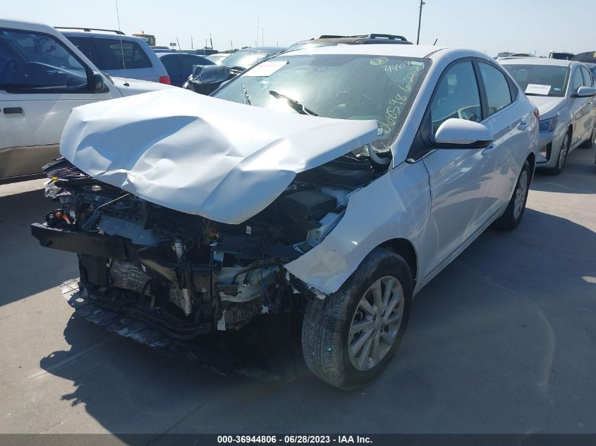 2022 HYUNDAI ACCENT SEL - 3KPC24A69NE174407