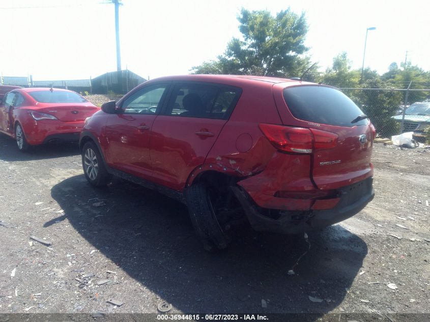 2014 KIA SPORTAGE LX - KNDPB3AC9E7549049