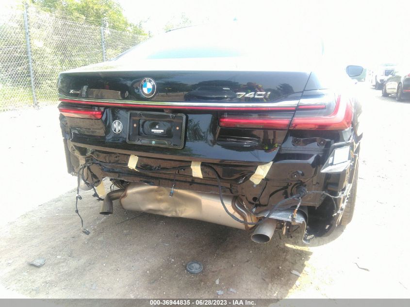 2022 BMW 7 SERIES 740I XDRIVE - WBA7T4C05NCJ21960