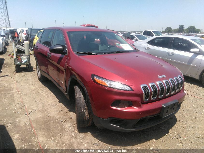 2014 JEEP CHEROKEE SPORT - 1C4PJLAB5EW319234