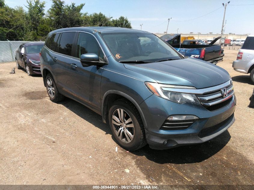 2016 HONDA PILOT EX - 5FNYF5H34GB007266
