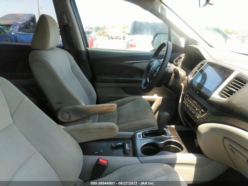 2016 HONDA PILOT EX - 5FNYF5H34GB007266
