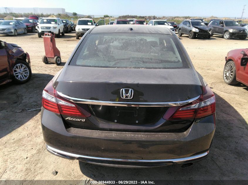 2016 HONDA ACCORD SEDAN EX - 1HGCR2F75GA074913