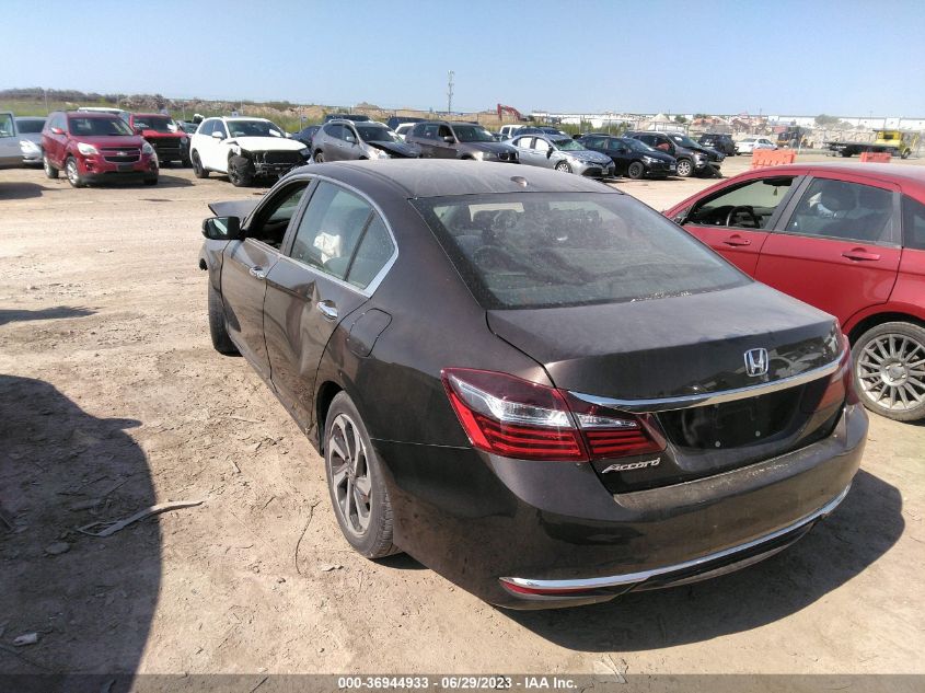 2016 HONDA ACCORD SEDAN EX - 1HGCR2F75GA074913