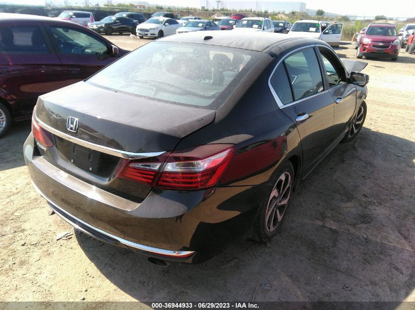 2016 HONDA ACCORD SEDAN EX - 1HGCR2F75GA074913