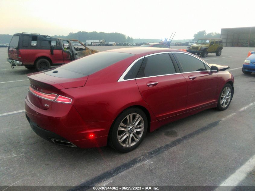 2014 LINCOLN MKZ HYBRID - 3LN6L2LU0ER831495
