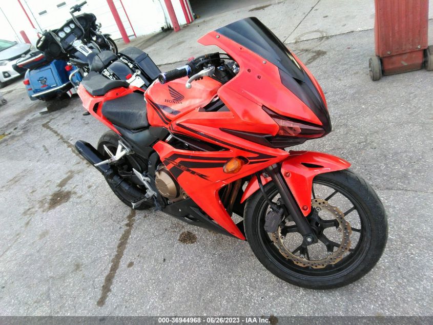 2016 HONDA CBR500 R - MLHPC4467G5300849