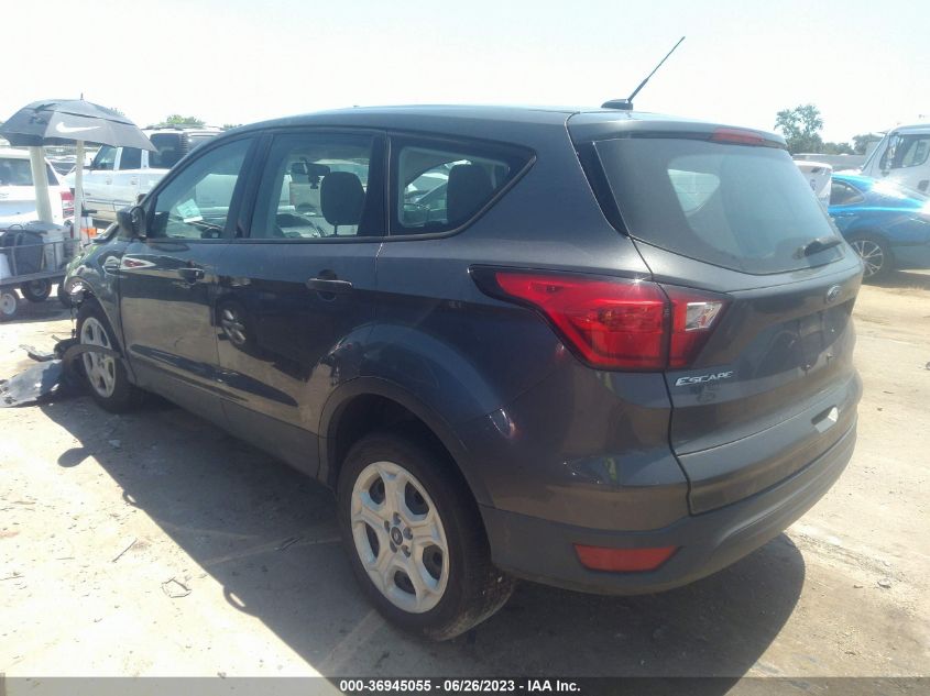 2019 FORD ESCAPE S - 1FMCU0F7XKUA67363