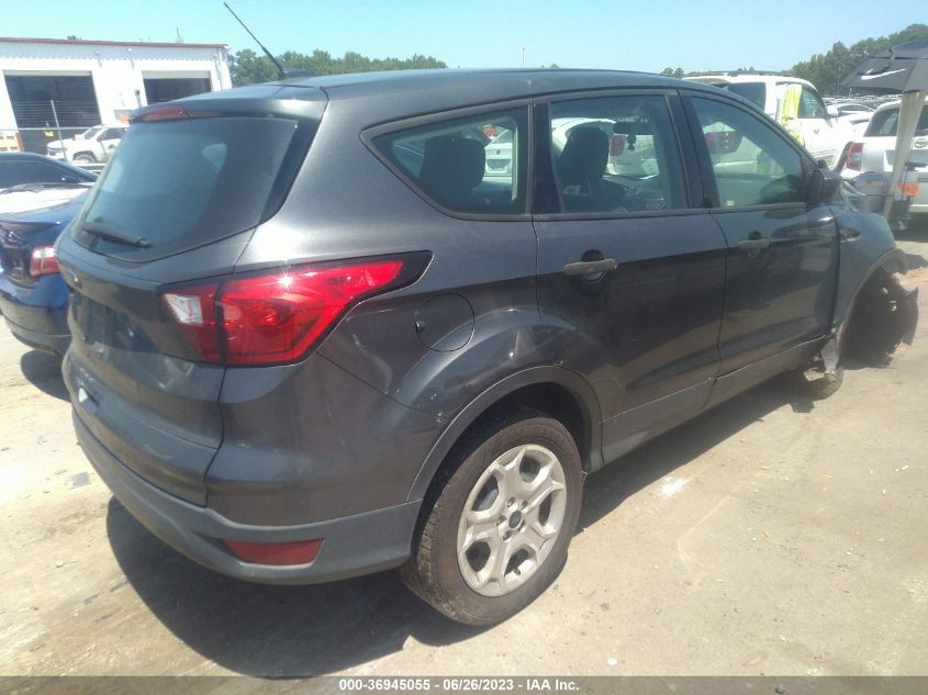 2019 FORD ESCAPE S - 1FMCU0F7XKUA67363