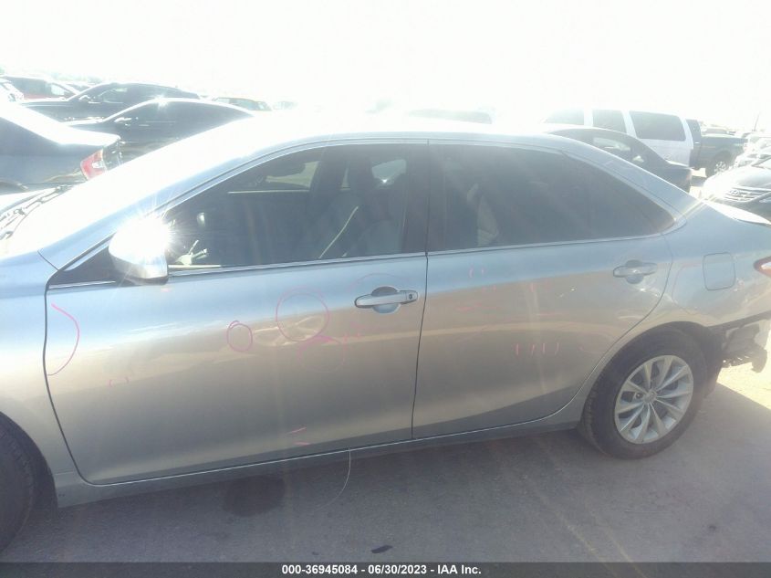 2015 TOYOTA CAMRY XLE/SE/LE/XSE - 4T4BF1FK9FR449590