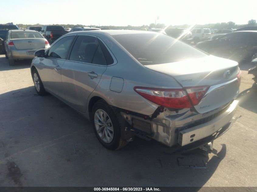 2015 TOYOTA CAMRY XLE/SE/LE/XSE - 4T4BF1FK9FR449590