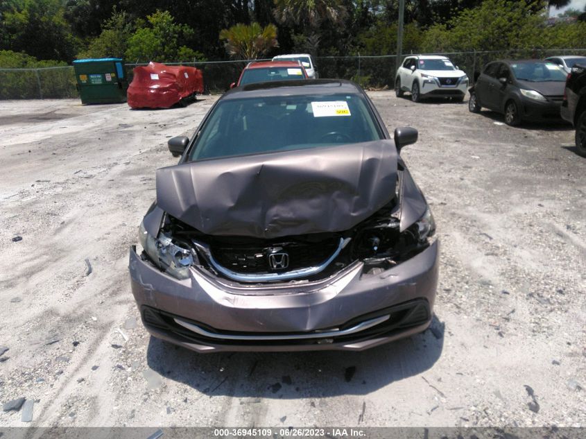 2015 HONDA CIVIC SEDAN EX - 19XFB2F89FE084736