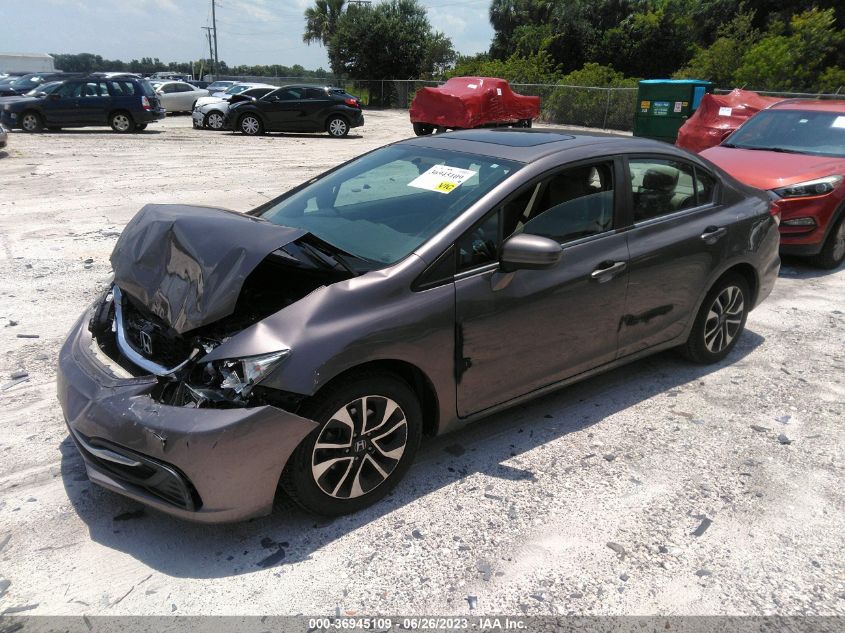 2015 HONDA CIVIC SEDAN EX - 19XFB2F89FE084736