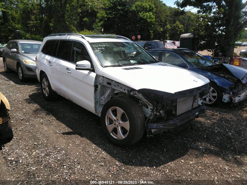2017 MERCEDES-BENZ GLS GLS 450 - 4JGDF6EE8HA895813