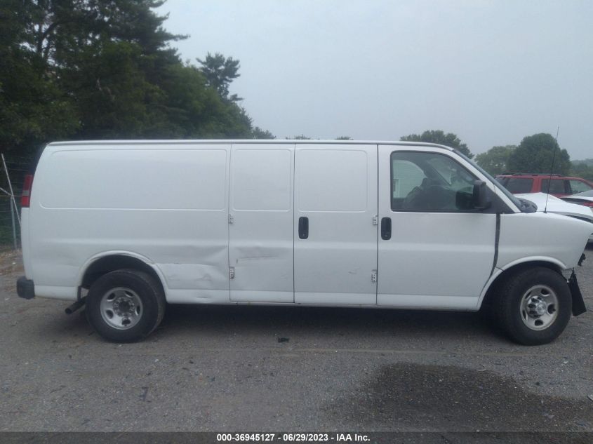 2017 CHEVROLET EXPRESS 2500 WORK VAN 1GCWGBFF6H1127077