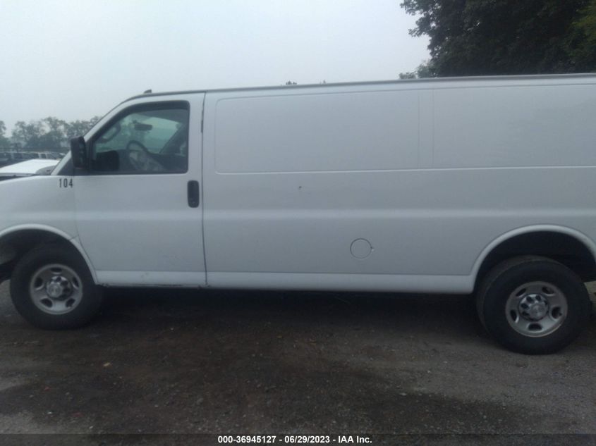 2017 CHEVROLET EXPRESS 2500 WORK VAN 1GCWGBFF6H1127077