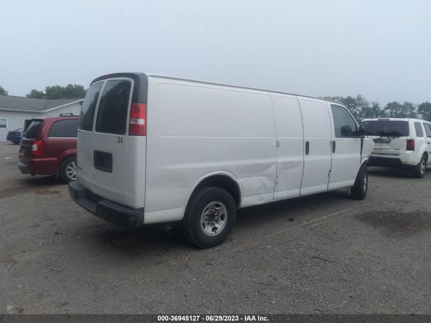 2017 CHEVROLET EXPRESS 2500 WORK VAN 1GCWGBFF6H1127077