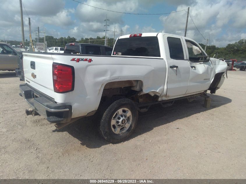2018 CHEVROLET SILVERADO 2500HD WORK TRUCK - 1GC2KUEG9JZ209945