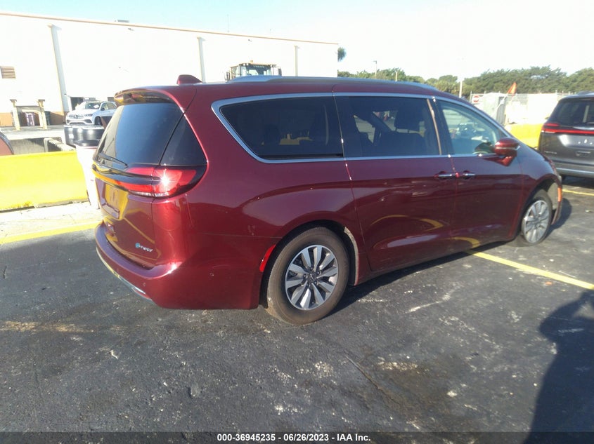 VIN 2C4RC1L76MR580590 2021 CHRYSLER PACIFICA HYBRID TOURING L