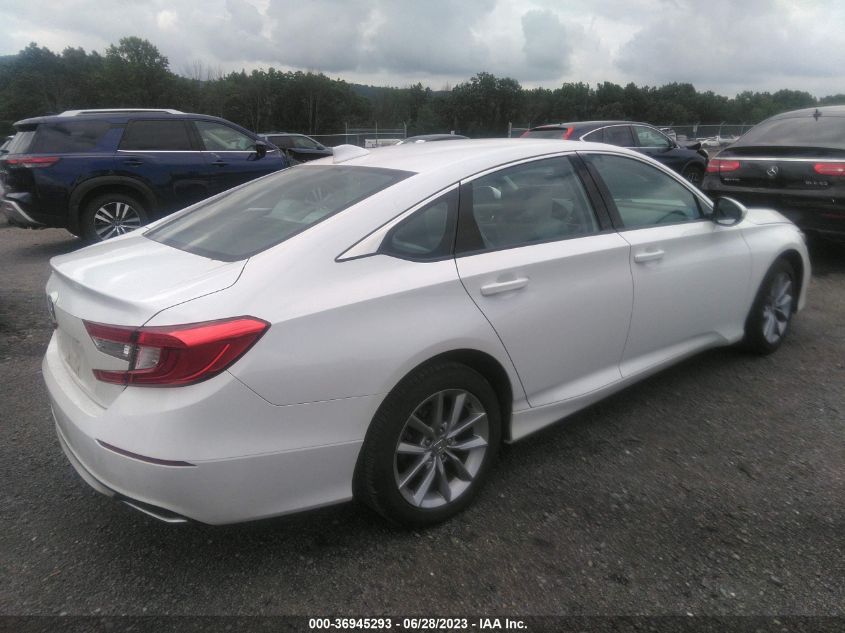 2021 HONDA ACCORD SEDAN LX - 1HGCV1F12MA050940