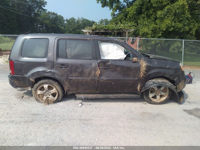 2013 HONDA PILOT EX-L - 5FNYF3H54DB031973