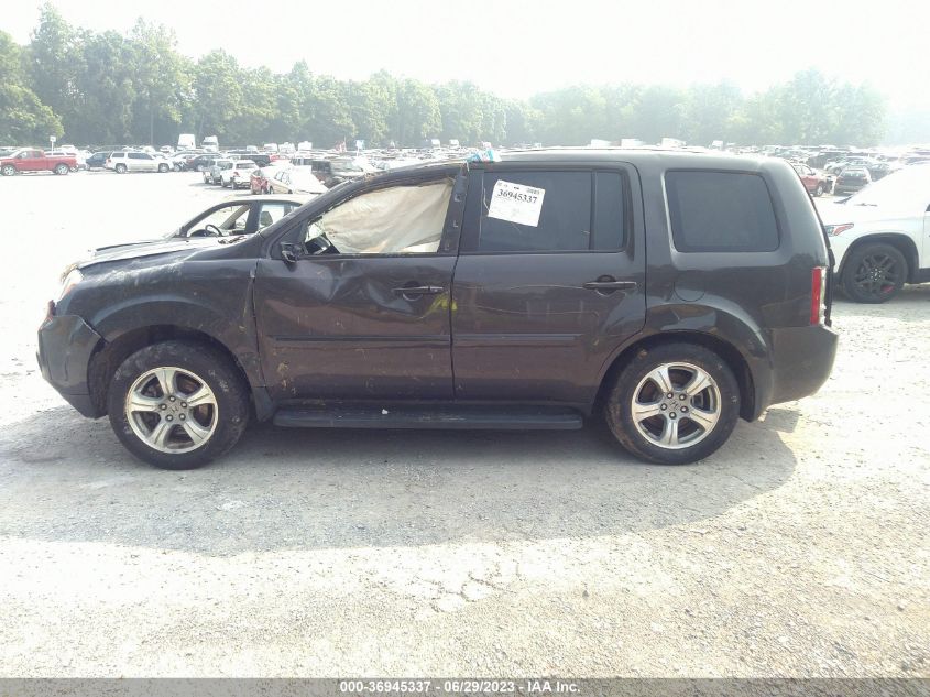 2013 HONDA PILOT EX-L - 5FNYF3H54DB031973