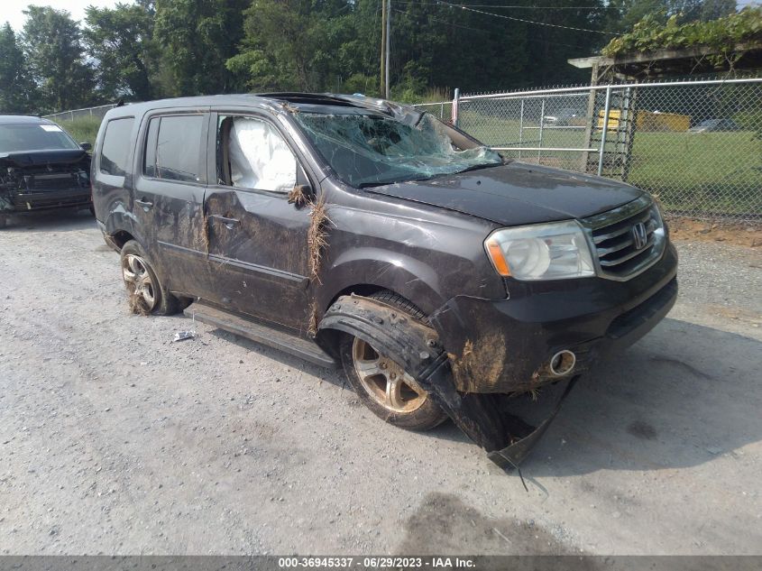 2013 HONDA PILOT EX-L - 5FNYF3H54DB031973