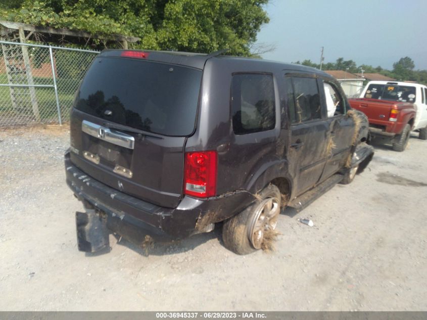 2013 HONDA PILOT EX-L - 5FNYF3H54DB031973