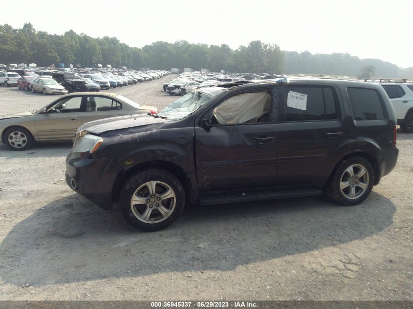 2013 HONDA PILOT EX-L - 5FNYF3H54DB031973