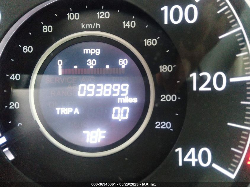 2013 HONDA CR-V EX-L - 2HKRM4H74DH605653