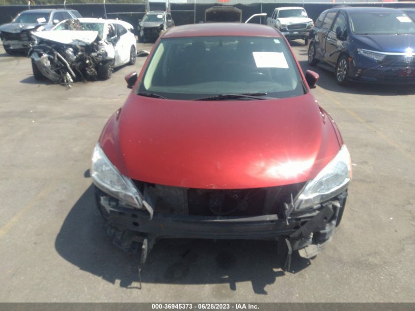 2015 NISSAN SENTRA SR/SL/S/SV/FE+ S - 3N1AB7AP0FY249015