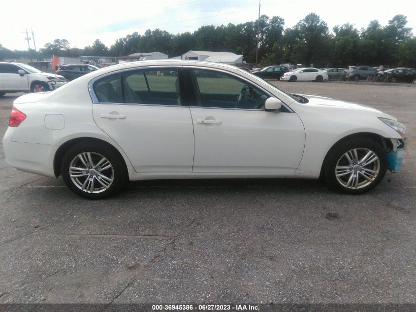 2013 INFINITI G37 SEDAN X - JN1CV6AR4DM758178