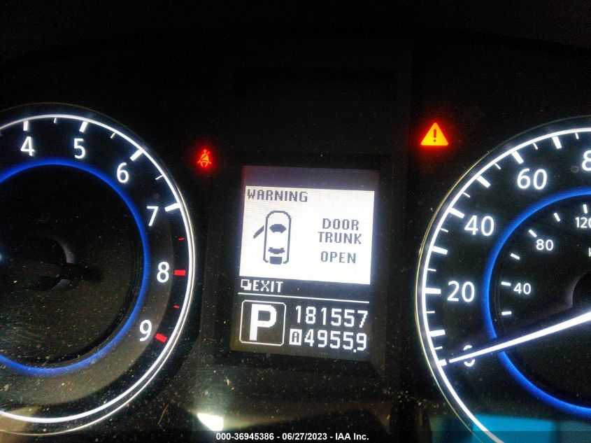 2013 INFINITI G37 SEDAN X - JN1CV6AR4DM758178