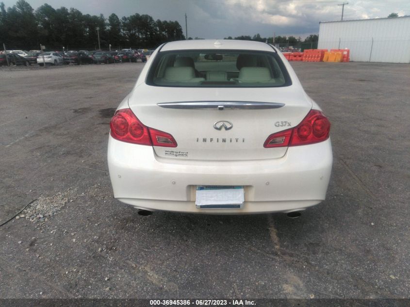 2013 INFINITI G37 SEDAN X - JN1CV6AR4DM758178