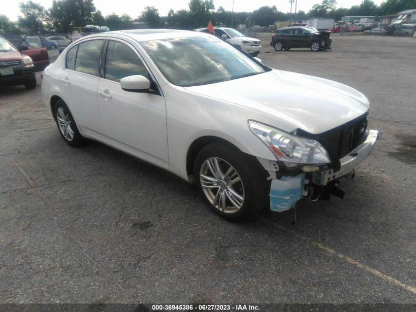 2013 INFINITI G37 SEDAN X - JN1CV6AR4DM758178