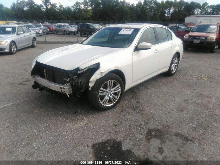 2013 INFINITI G37 SEDAN X - JN1CV6AR4DM758178