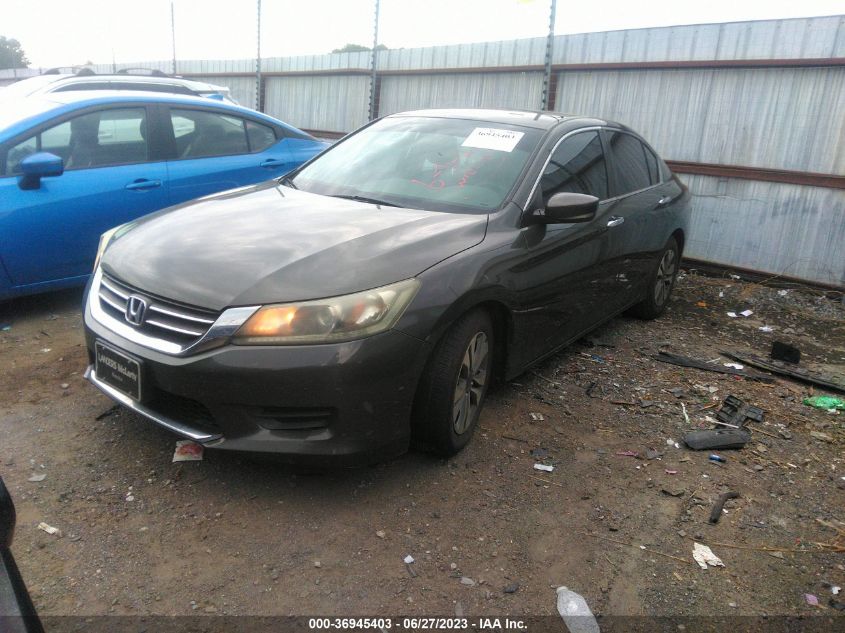 2014 HONDA ACCORD SEDAN LX - 1HGCR2F31EA006442