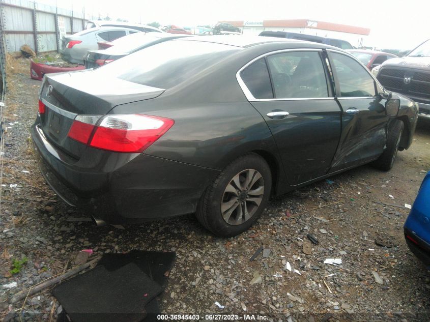 2014 HONDA ACCORD SEDAN LX - 1HGCR2F31EA006442