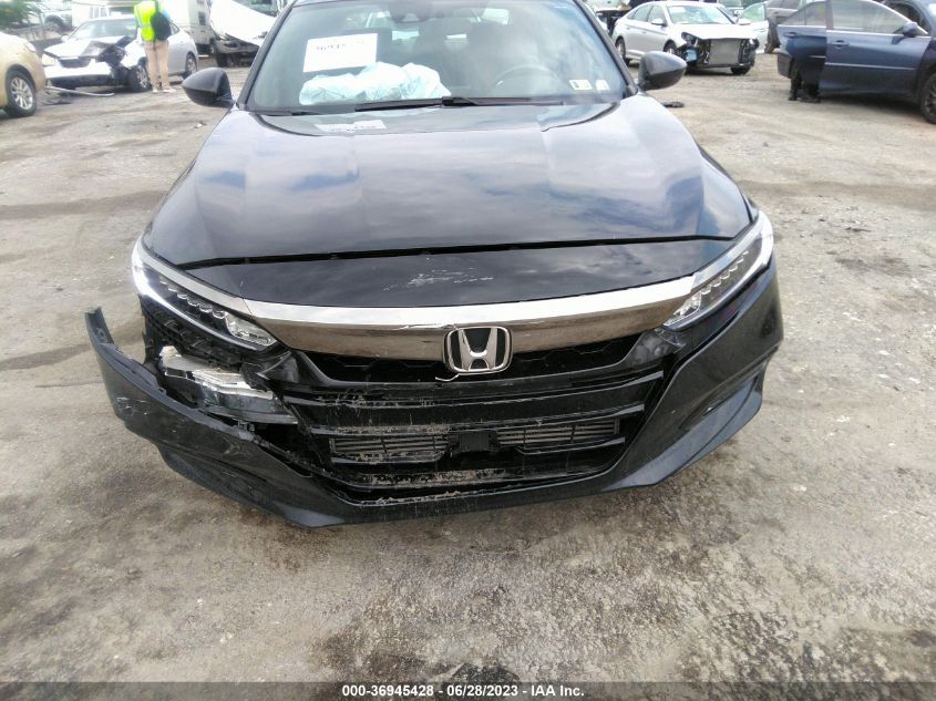 2020 HONDA ACCORD SEDAN SPORT - 1HGCV1F37LA154386
