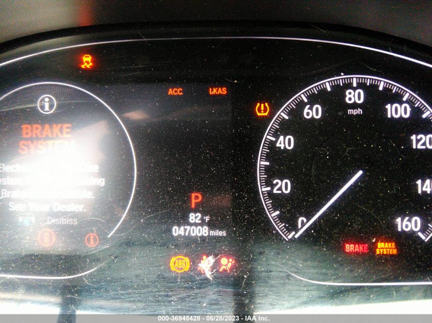 2020 HONDA ACCORD SEDAN SPORT - 1HGCV1F37LA154386