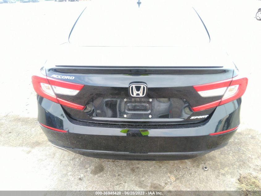 2020 HONDA ACCORD SEDAN SPORT - 1HGCV1F37LA154386