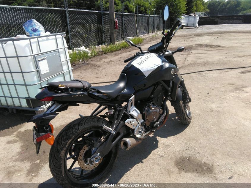 2016 YAMAHA FZ07 C JYARM06YXGA002217