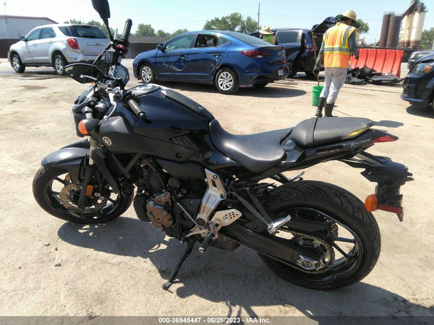 2016 YAMAHA FZ07 C JYARM06YXGA002217