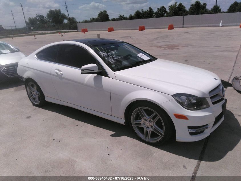 2013 MERCEDES-BENZ C-CLASS C 250 - WDDGJ4HB8DG023991