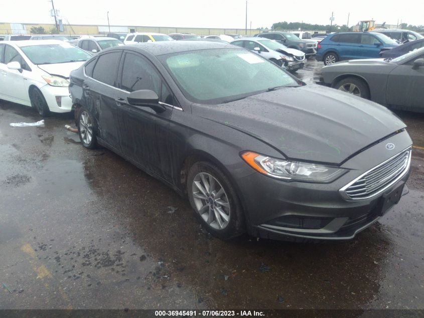 2017 FORD FUSION SE - 3FA6P0HD3HR123726