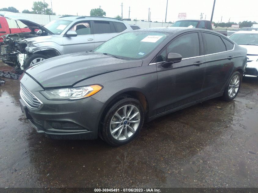 2017 FORD FUSION SE - 3FA6P0HD3HR123726