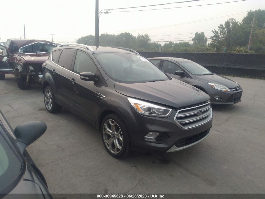 2017 FORD ESCAPE TITANIUM - 1FMCU9J91HUE25746