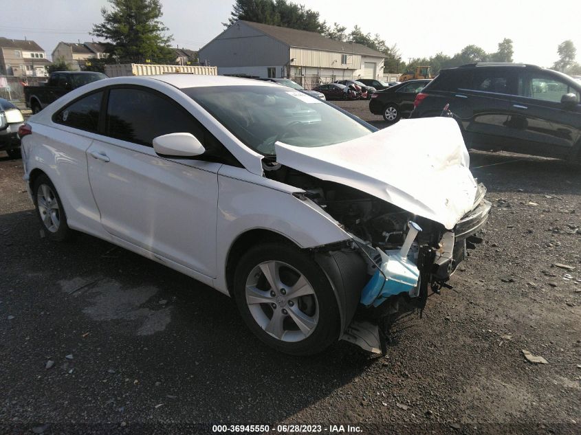 2013 HYUNDAI ELANTRA COUPE GS PZEV - KMHDH6AE9DU011368