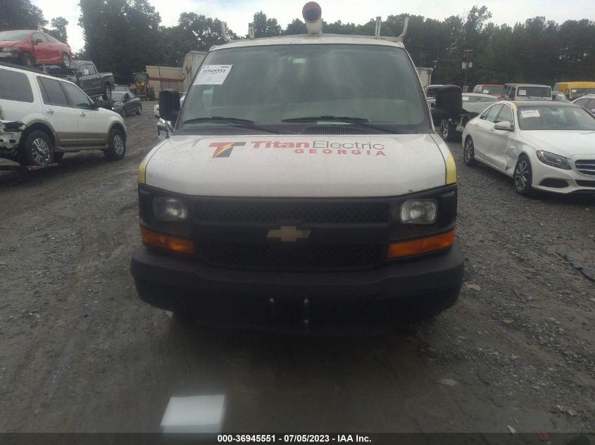 2014 CHEVROLET EXPRESS CARGO VAN - 1GCWGFCA9E1118188