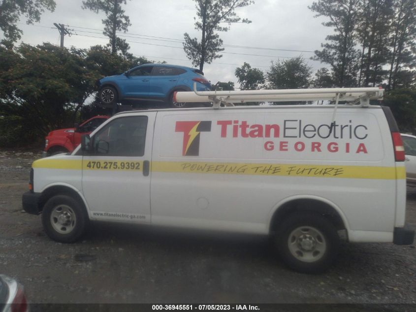 2014 CHEVROLET EXPRESS CARGO VAN - 1GCWGFCA9E1118188